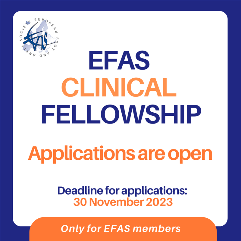 EFAS Clinical Fellowship applications are open EFAS EFAS > News